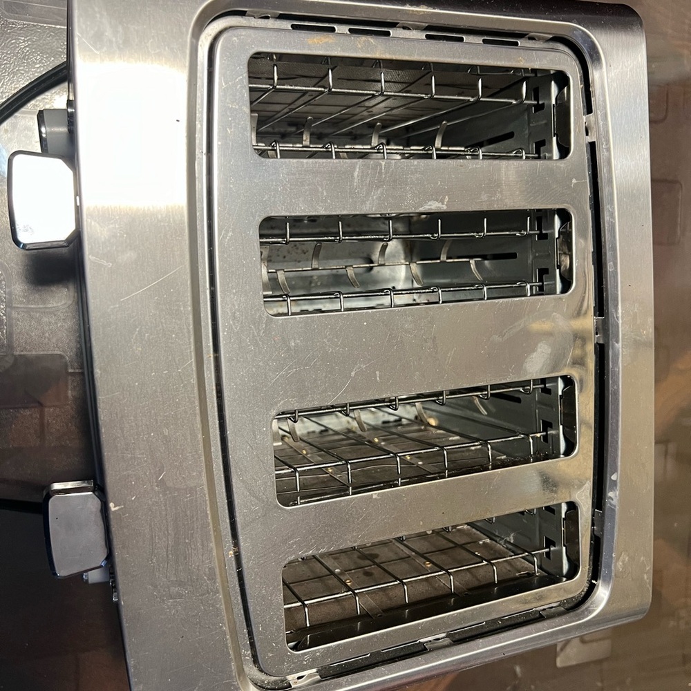 BLACK+DECKER 4-Slice Toaster, Stainless Steel